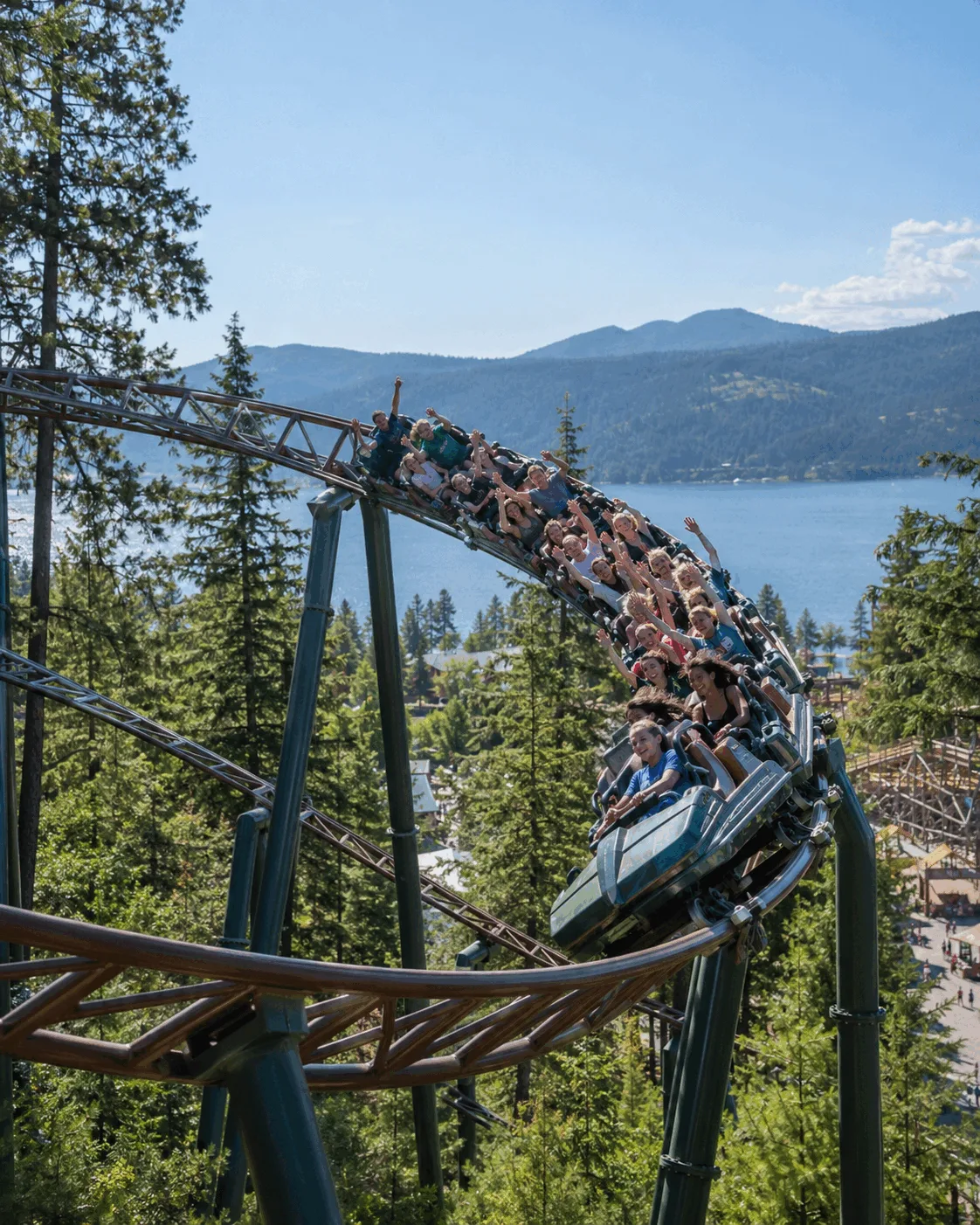 Silverwood Theme Park area